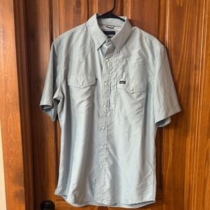 Wrangler Performance Pearl Snap Button Down